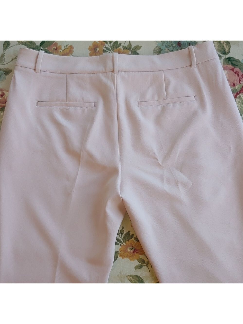 White House Black Market Slim Ankle Pants in Light Pink Women's size 12 Short - Picture 14 of 14